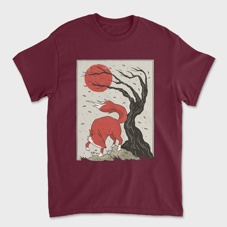Fox Tree, Tricou Barbati (Unisex)