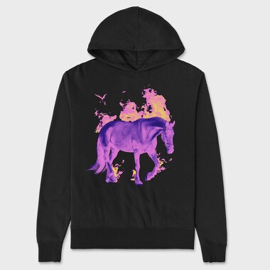 Fire Horse, Hanorac Oversize Barbati (Unisex)