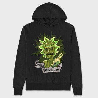 Rick and Morty 13, Hanorac Oversize Barbati (Unisex)