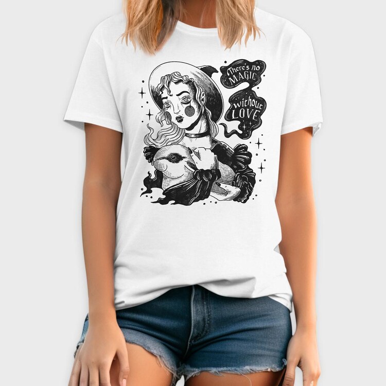 Witch 02, Tricou Barbati (Unisex)