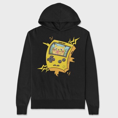 Gameboy Pokemon 5, Hanorac Oversize Barbati (Unisex)