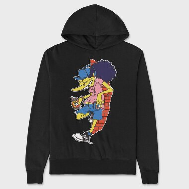 The Simpsons 39, Hanorac Oversize Barbati (Unisex)