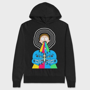 Rick and Morty 41, Hanorac Oversize Barbati (Unisex)