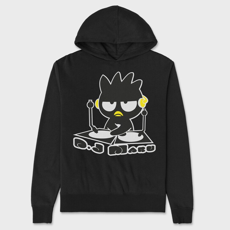 Cartoon Retro Badtz Maru 1, Hanorac Oversize Barbati (Unisex)