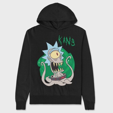 Rick and Morty 49, Hanorac Oversize Barbati (Unisex)