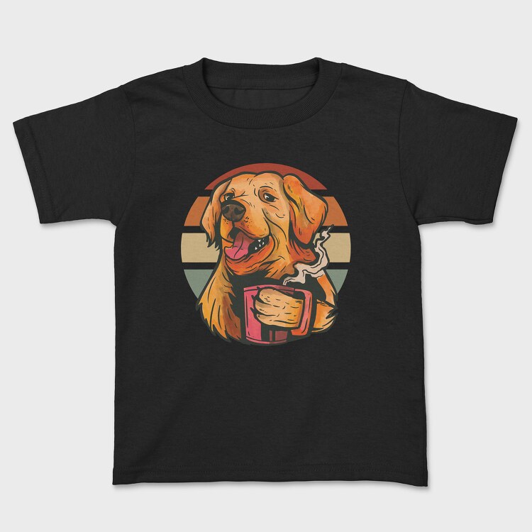 Tricou Copii, Golden Retriever