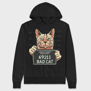 Bad Cat, Hanorac Oversize Barbati (Unisex)