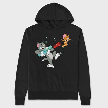 Tom and Jerry 17, Hanorac Oversize Barbati (Unisex)