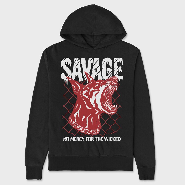 Savage 1, Hanorac Oversize Barbati (Unisex)