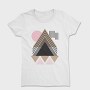 Abstract Geometric, Tricou Femei