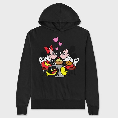 Cartoon Retro Disney 2, Hanorac Oversize Barbati (Unisex)