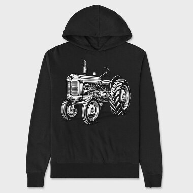 Classic Tractor, Hanorac Oversize Barbati (Unisex)