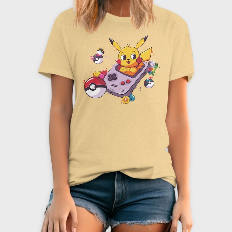 Pikachu Gameboy Adventure, Tricou Barbati (Unisex)