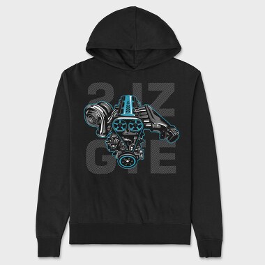 2JZ-GTE, Hanorac Oversize Barbati (Unisex)