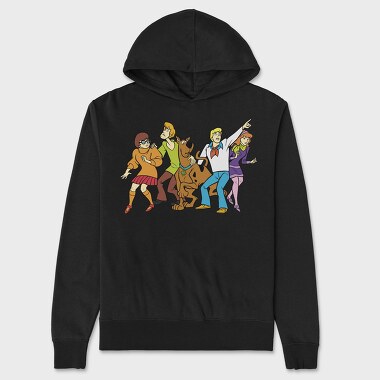 Scooby Doo 5, Hanorac Oversize Barbati (Unisex)