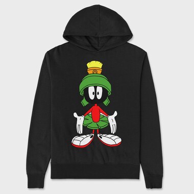 Cartoon Retro Duck Dodgers 3, Hanorac Oversize Barbati (Unisex)