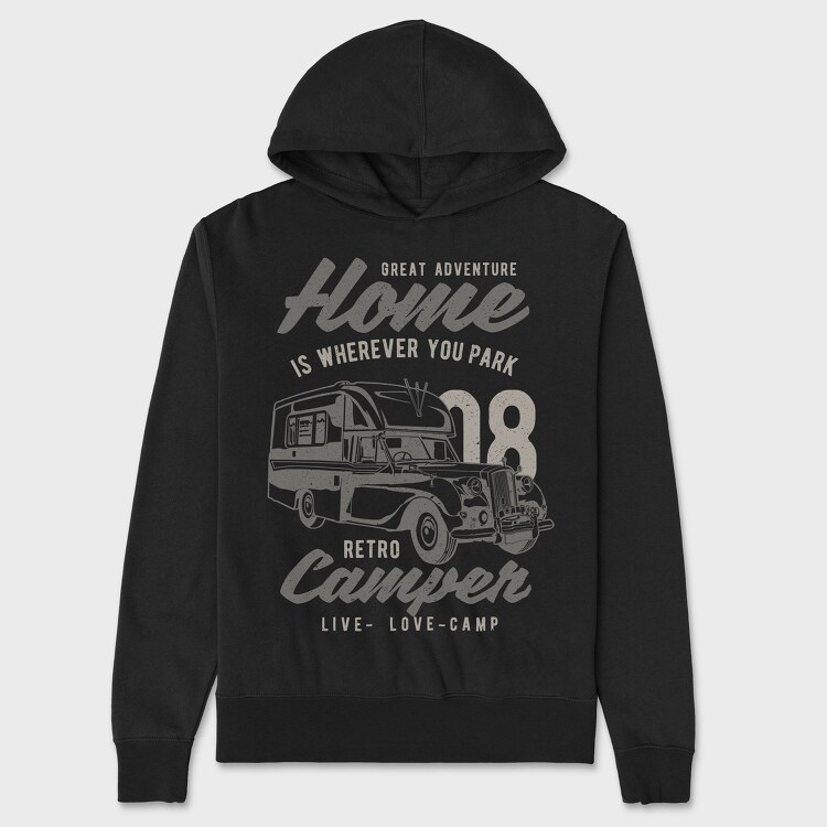 Hanorac Barbati (Unisex), Retro Campers