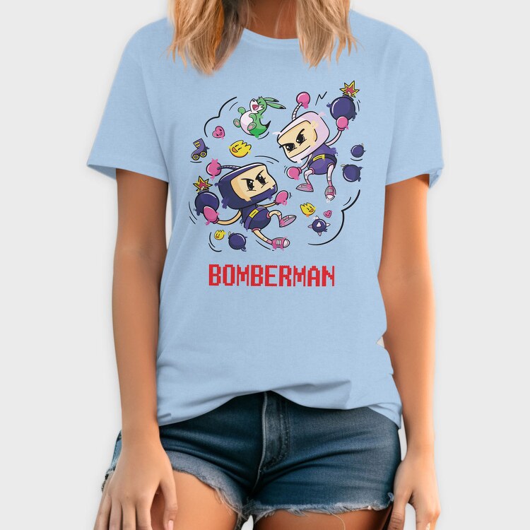 Bombermans Rebellion, Tricou Barbati (Unisex)