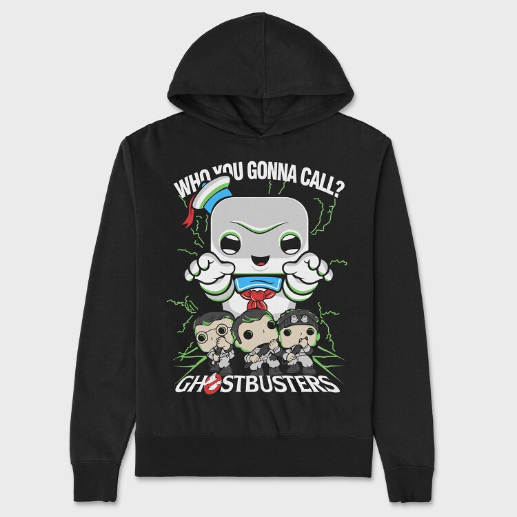 Who You Gonna Call Ghostbusters, Hanorac Oversize Barbati (Unisex)