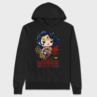 Wonder Woman Comics, Hanorac Oversize Barbati (Unisex)