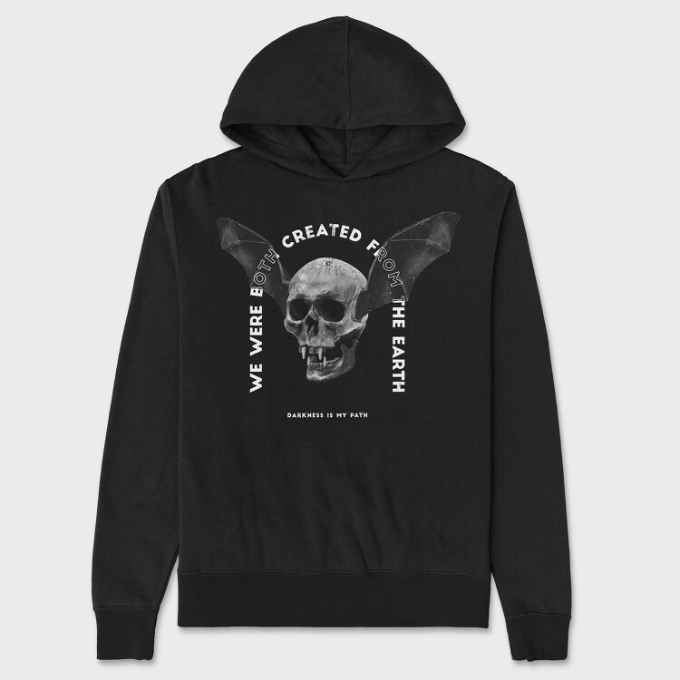 Skull Vampire, Hanorac Oversize Barbati (Unisex)