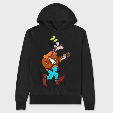 Cartoon Retro Goofy 1, Hanorac Oversize Barbati (Unisex)