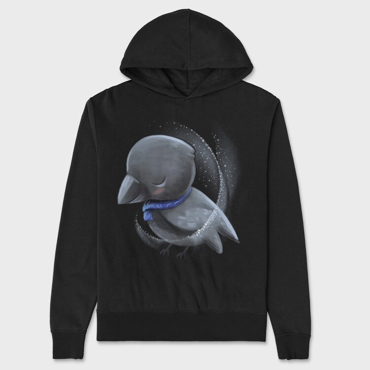 Cute Crow Magic, Hanorac Oversize Barbati (Unisex)