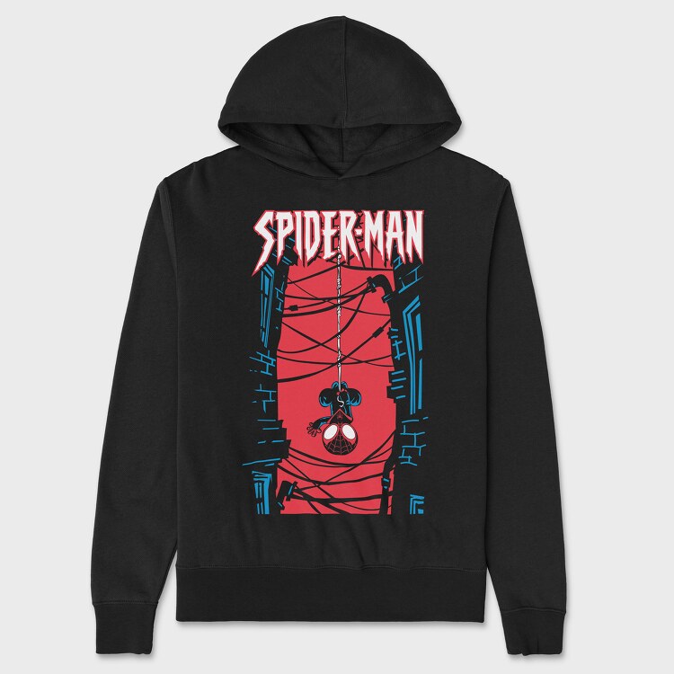 Spiderman No Way Home 2, Hanorac Oversize Barbati (Unisex)