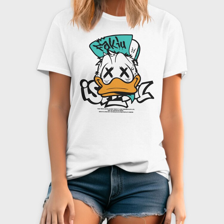Fakiu Duck Face, Tricou Barbati (Unisex)