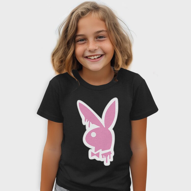 Pink Bunny Bowtie, Tricou Copii