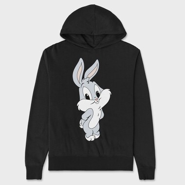 Cartoon Retro Looney Tunes Tiny 6, Hanorac Oversize Barbati (Unisex)