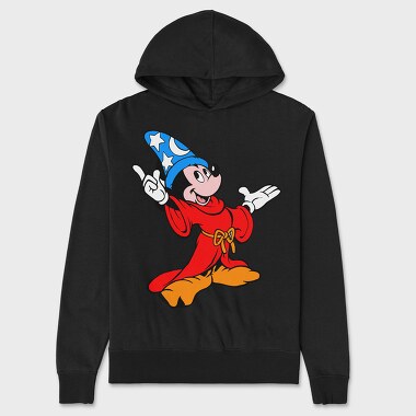 Cartoon Retro Mickey Mouse 5, Hanorac Oversize Barbati (Unisex)