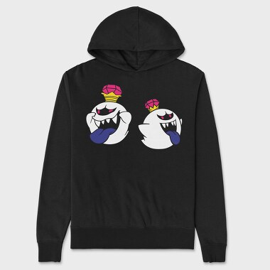 King Boo 1 2, Hanorac Oversize Barbati (Unisex)