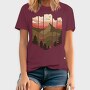 Cut Out Landscape, Tricou Barbati (Unisex)