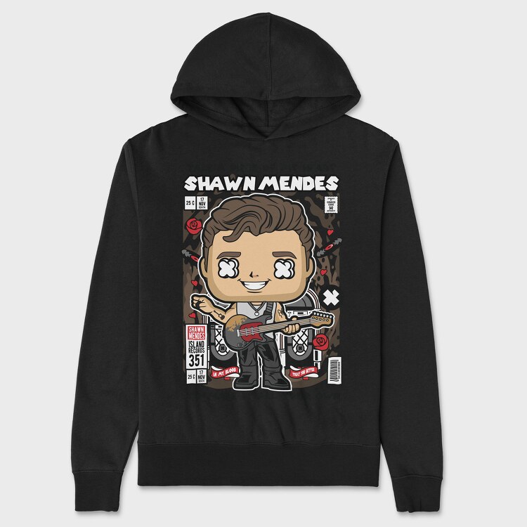 Shawn Mendes, Hanorac Oversize Barbati (Unisex)