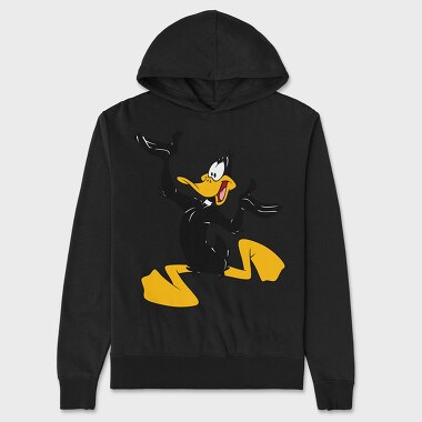 Cartoon Retro Pato Lucas 3, Hanorac Oversize Barbati (Unisex)