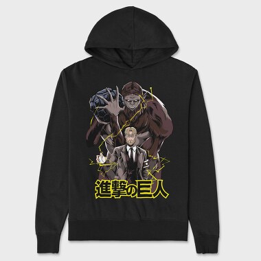 Attack on Titan 44, Hanorac Oversize Barbati (Unisex)