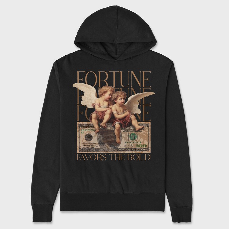 Fortune Favors, Hanorac Oversize Barbati (Unisex)