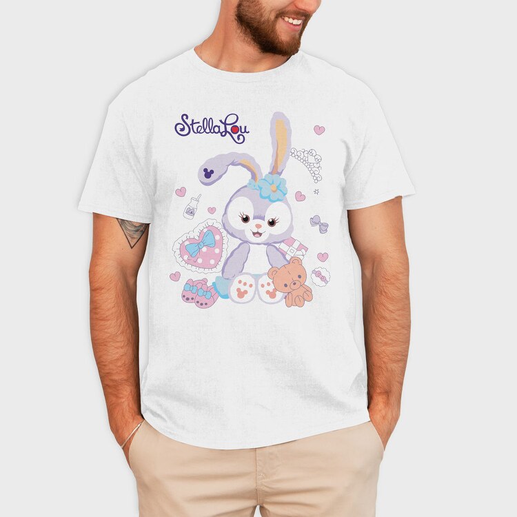 Bunny Love Vibes, Tricou Barbati (Unisex)