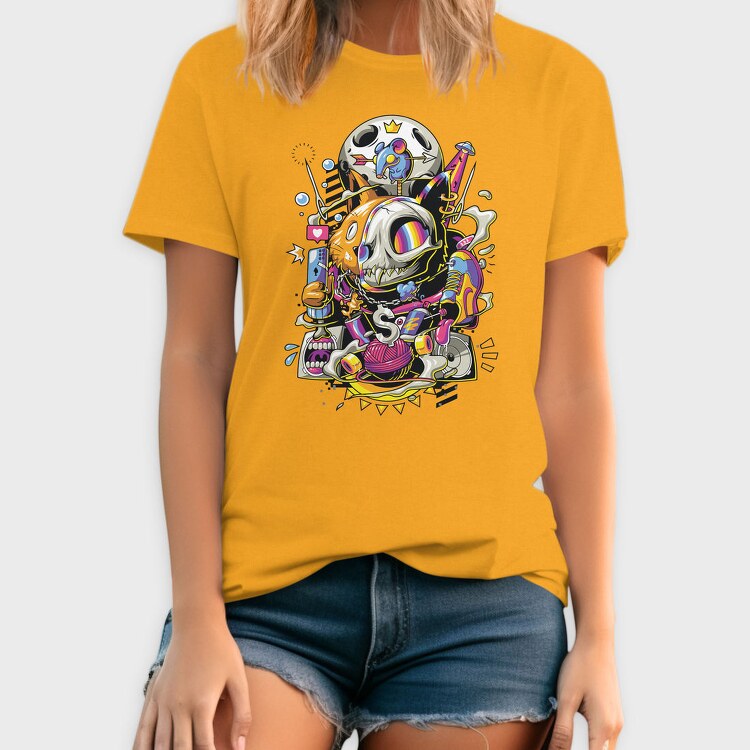 Skull Streetwear Dreams, Tricou Barbati (Unisex)