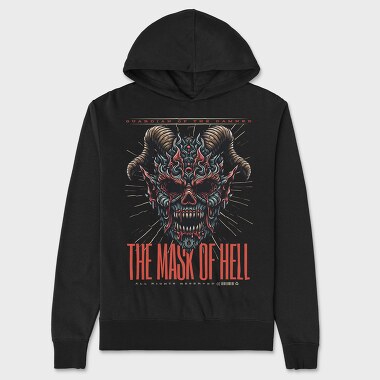 The Mask of Hell, Hanorac Oversize Barbati (Unisex)