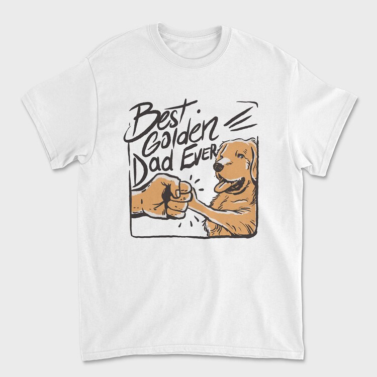 Retriever Dad, Tricou Barbati (Unisex)