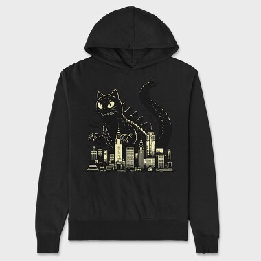 Catzilla 3, Hanorac Oversize Barbati (Unisex)