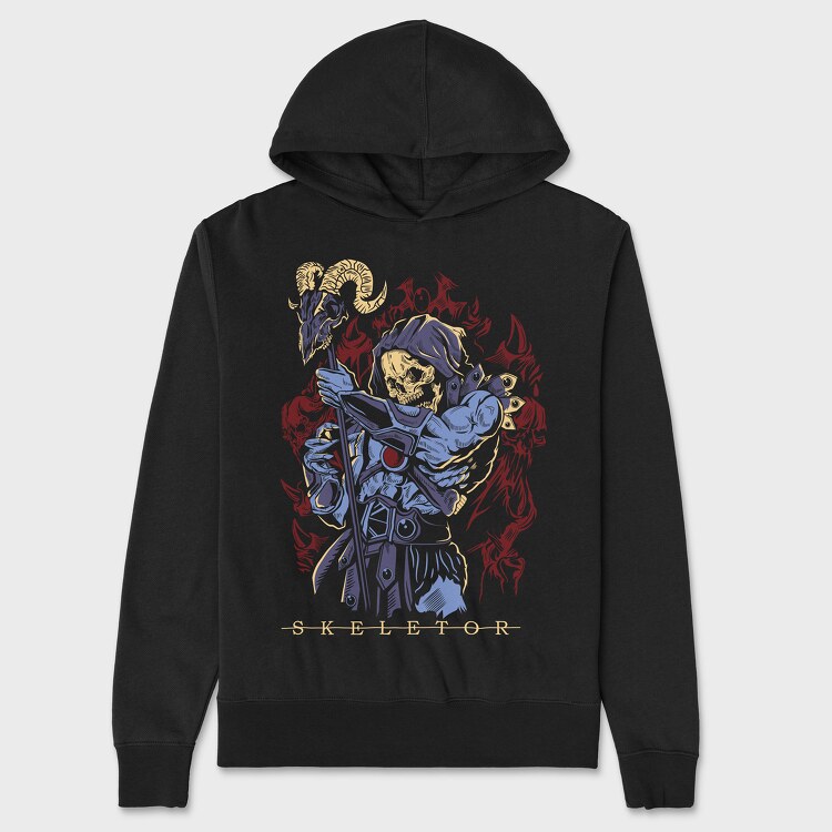 Skeletor 2, Hanorac Oversize Barbati (Unisex)