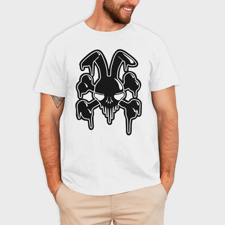 Skull Wings Glow, Tricou Barbati (Unisex)