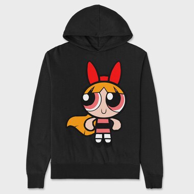 Cartoon Retro the Powerpuff Girls 6, Hanorac Oversize Barbati (Unisex)