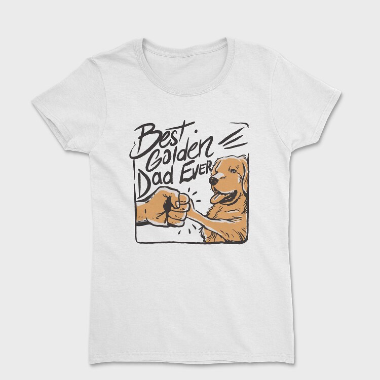 Tricou Femei, Retriever Dad