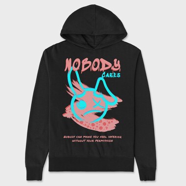 Nobody Cares, Hanorac Oversize Barbati (Unisex)