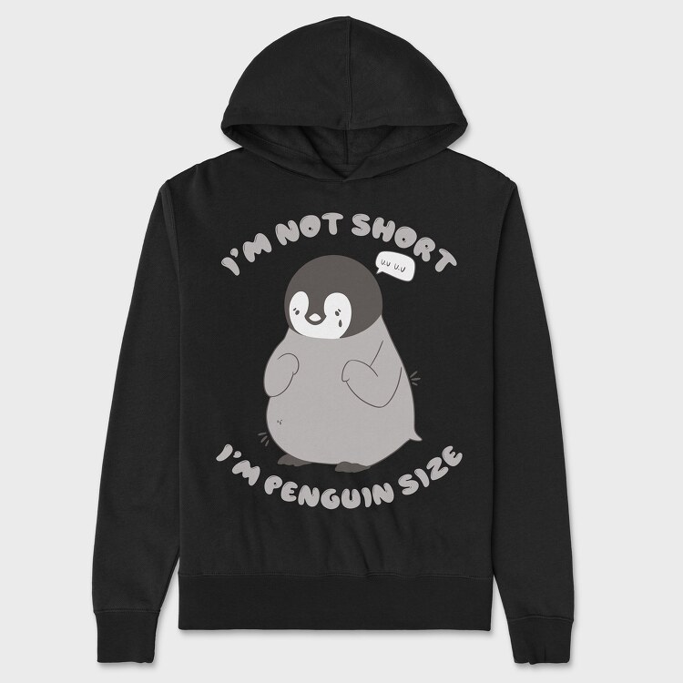 Little Penguin, Hanorac Oversize Barbati (Unisex)