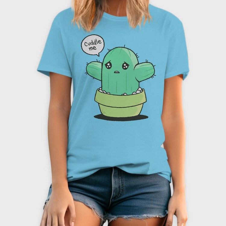 Cuddle Me Cactus, Tricou Barbati (Unisex)